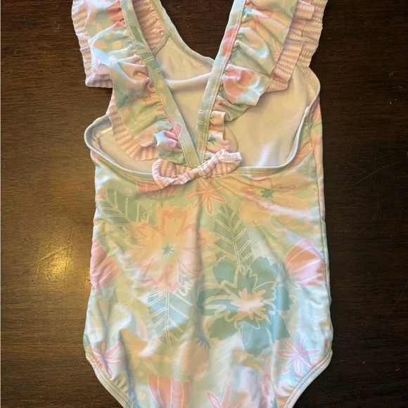 2 SUITS! Floral One-Piece & Two-Piece Swimsuit - Picture 2 of 5